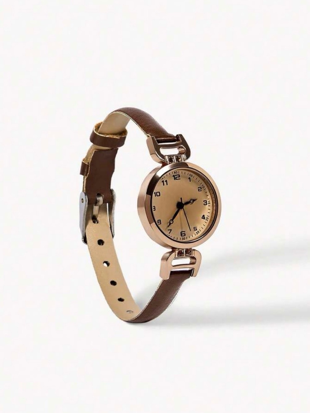Classic Vintage brown women watch